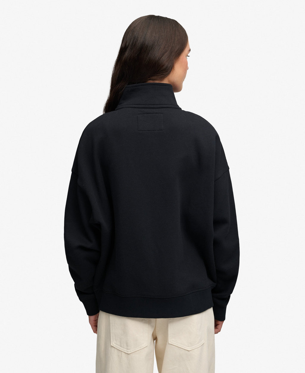 Signature Embroidered Oversized Track Top