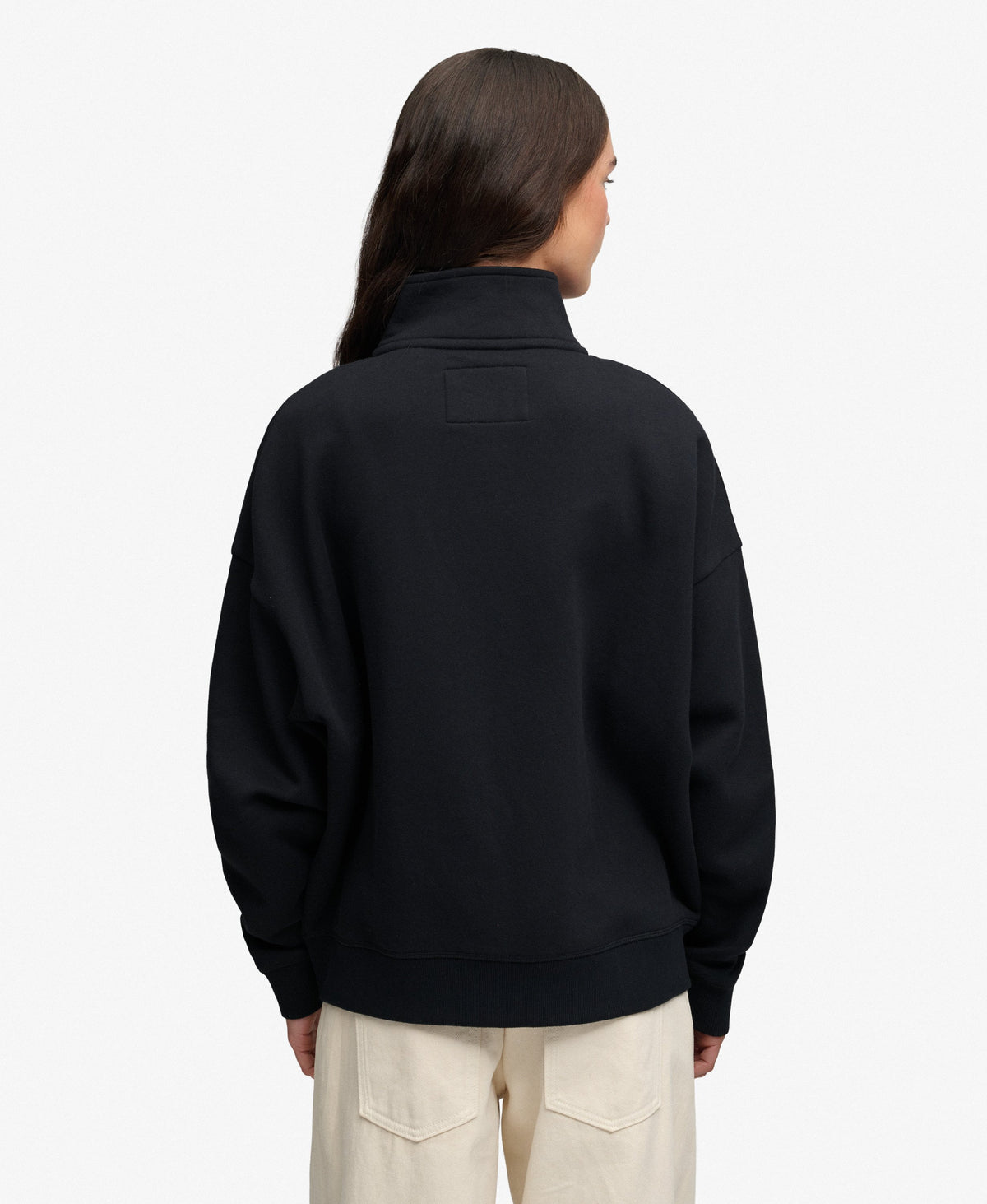 Signature Embroidered Oversized Track Top