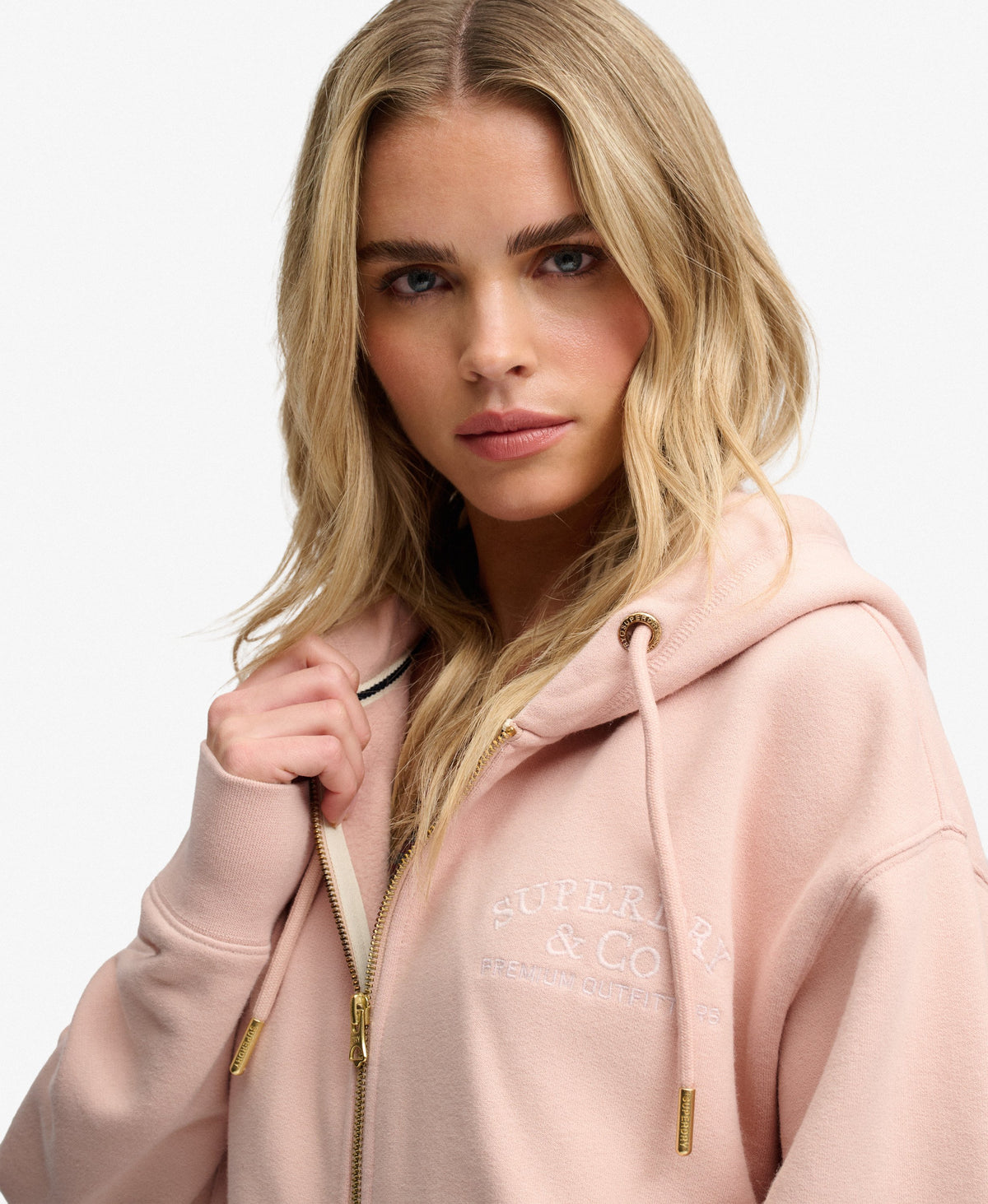 Luxe Casual Zip Hoodie