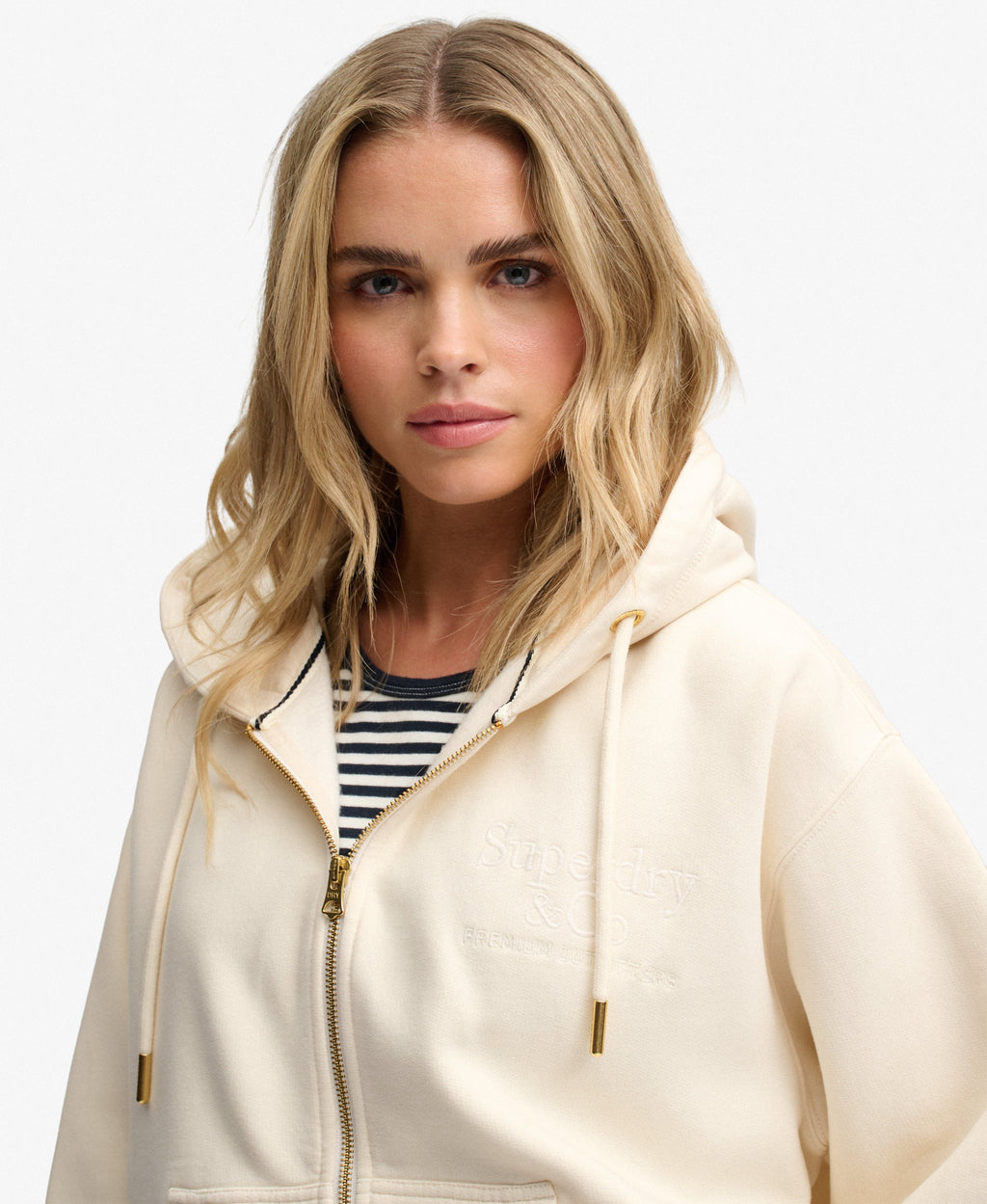 Luxe Casual Zip Hoodie