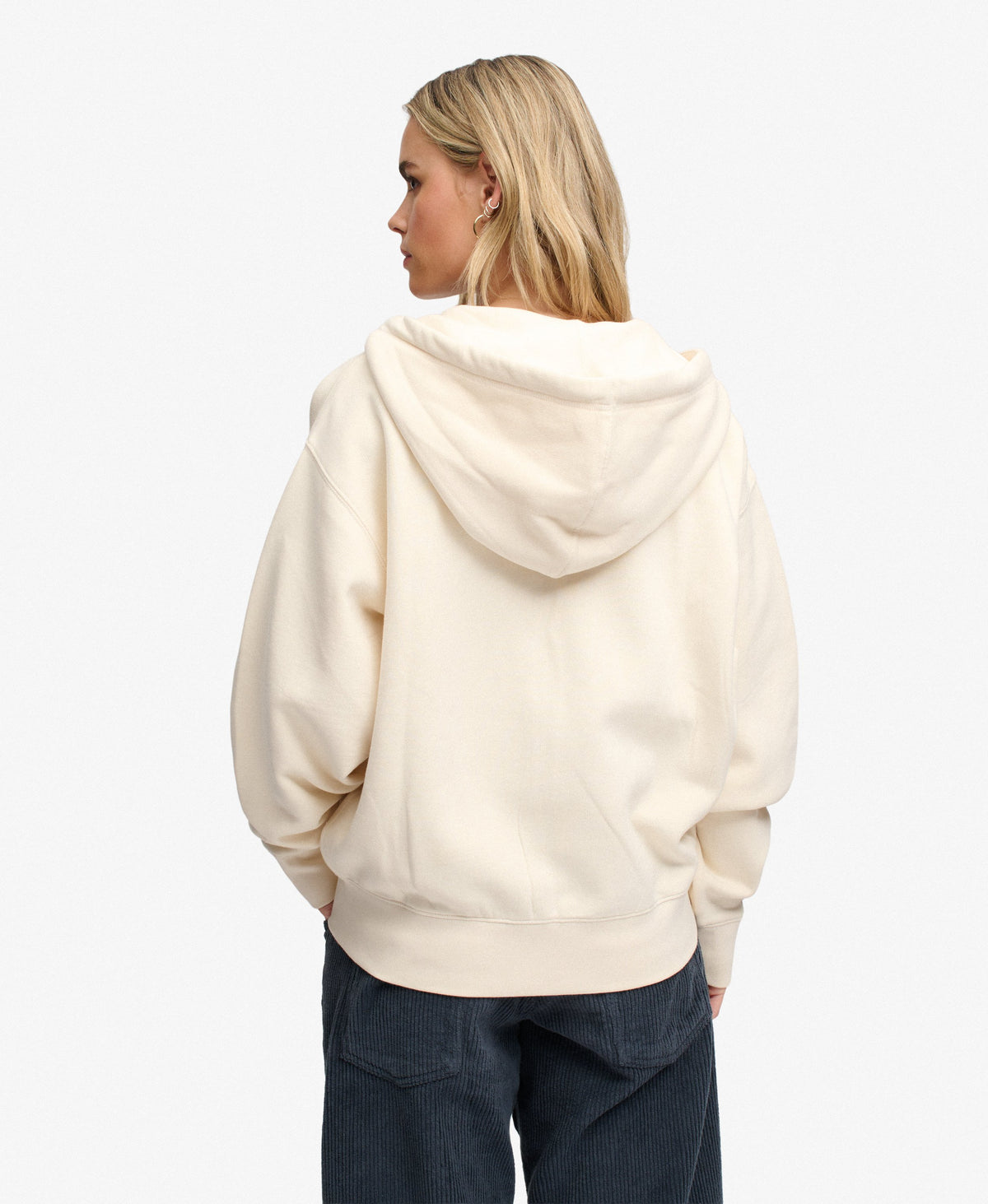 Luxe Casual Zip Hoodie
