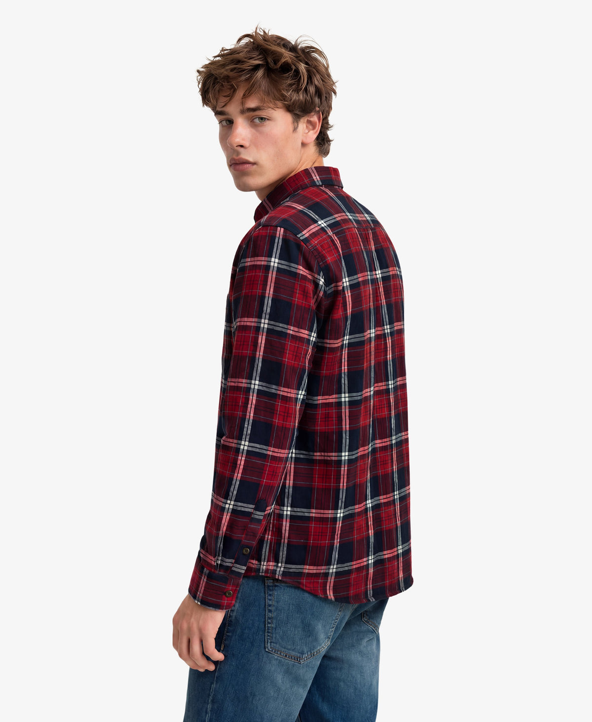 Long Sleeve Cotton Lumberjack Shirt