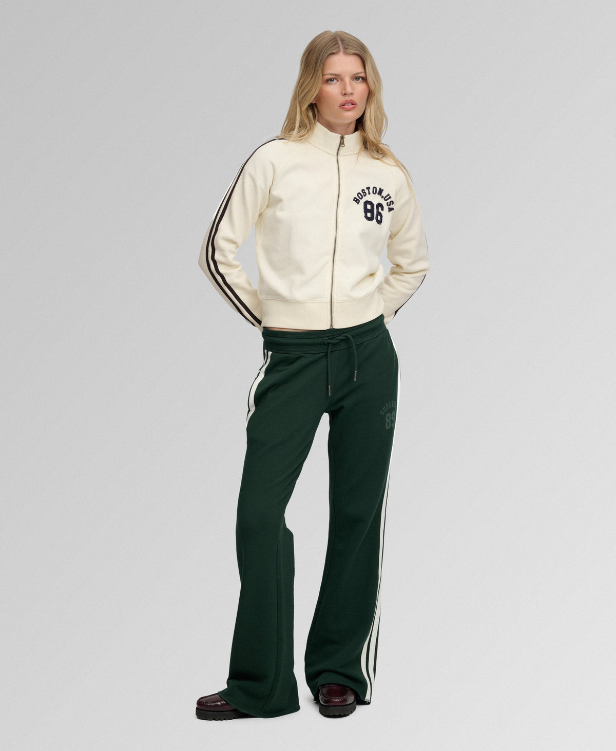 Athletic Applique Track Top