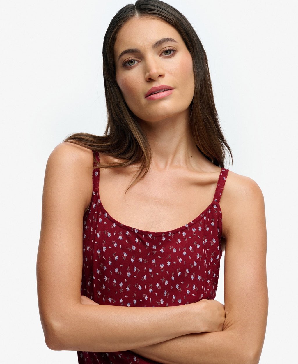 Printed Cami Maxi Dress