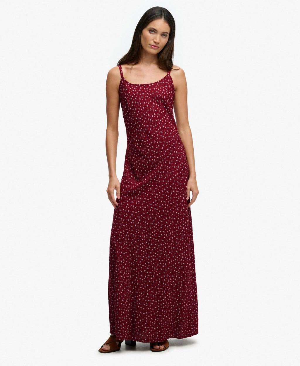 Printed Cami Maxi Dress