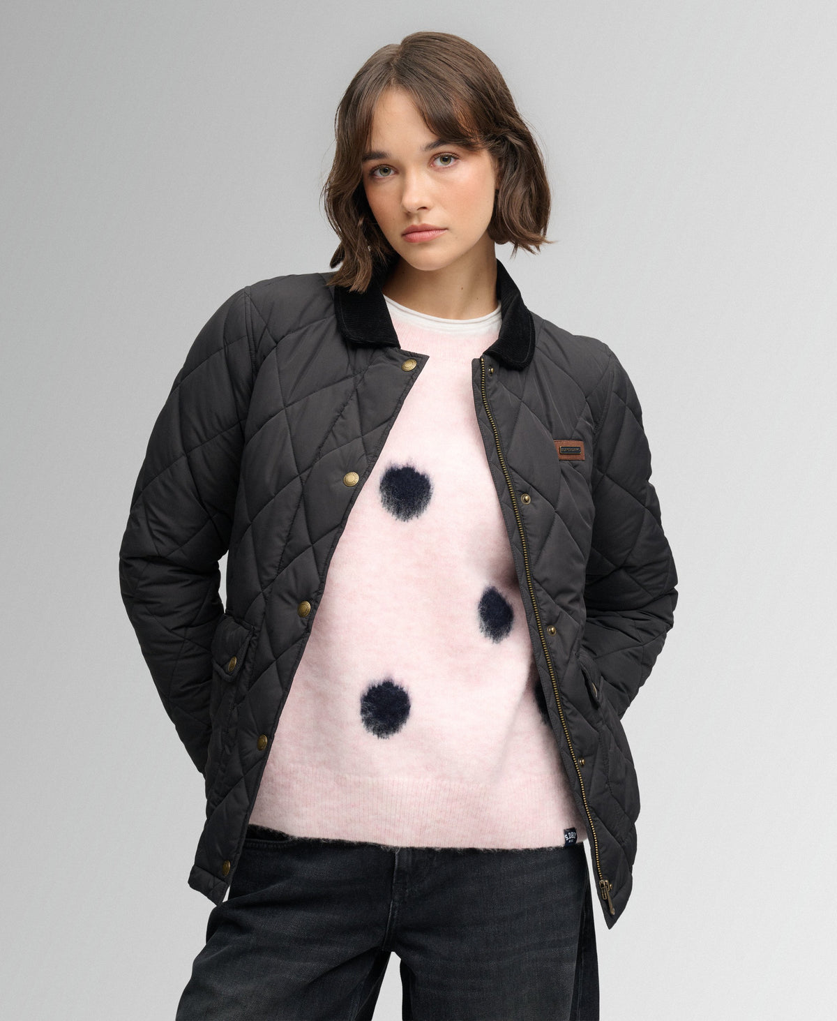 Cord Trimmed Liner Jacket