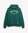 Luxe Casual Embroidered Relaxed Hoodie