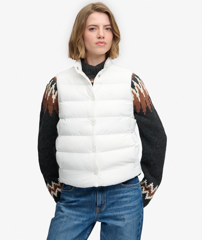 Padded Snap Gilet