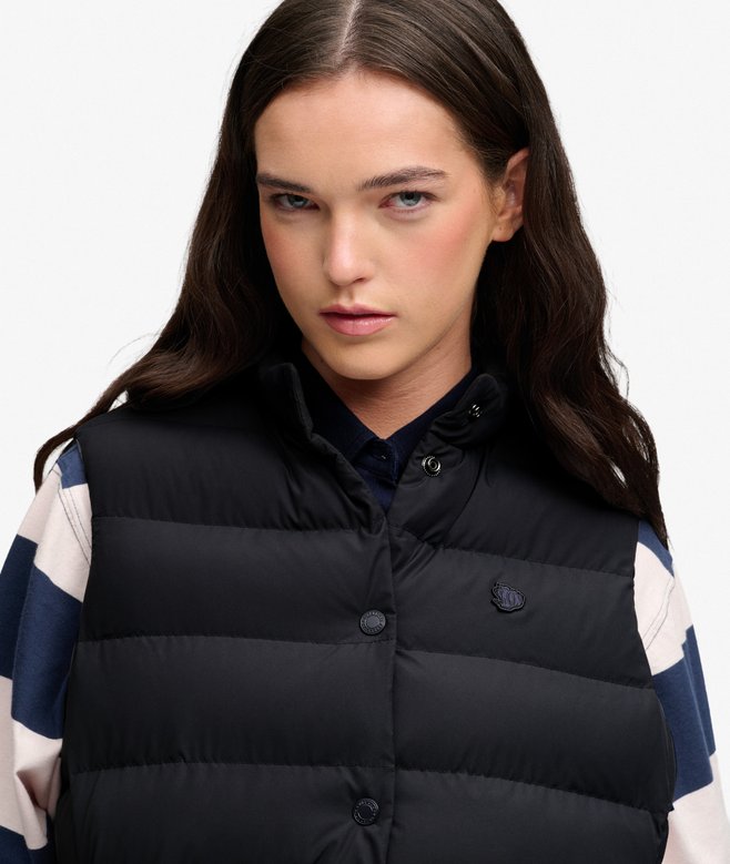Padded Snap Gilet