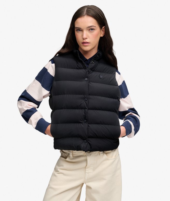 Padded Snap Gilet