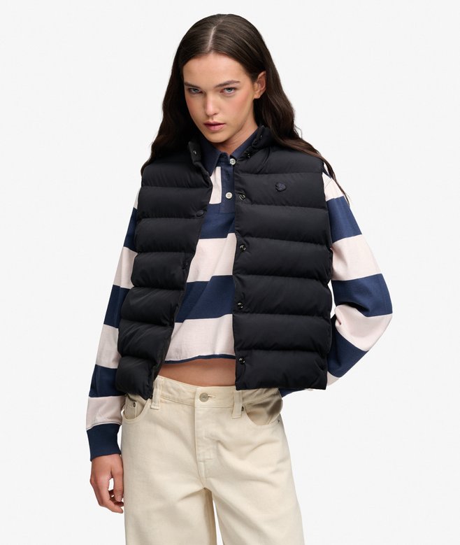 Padded Snap Gilet