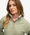 Essential Logo Embroidered Half Zip Jumper