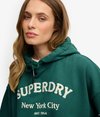 Luxe Casual Embroidered Relaxed Hoodie