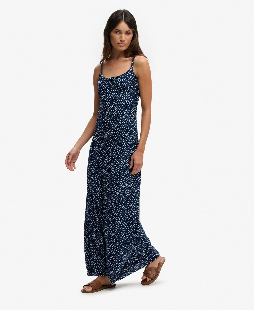 Printed Cami Maxi Dress