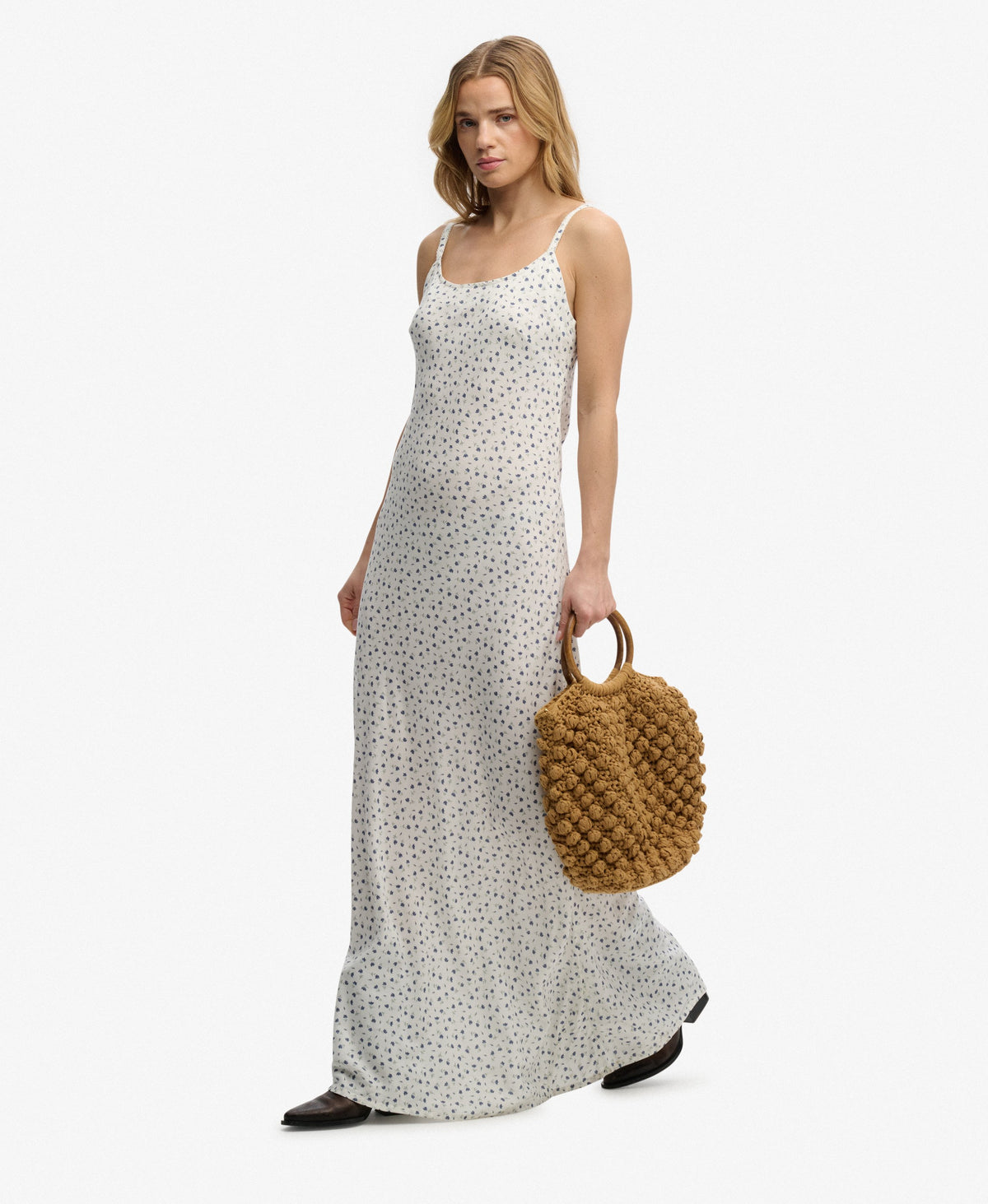 Printed Cami Maxi Dress