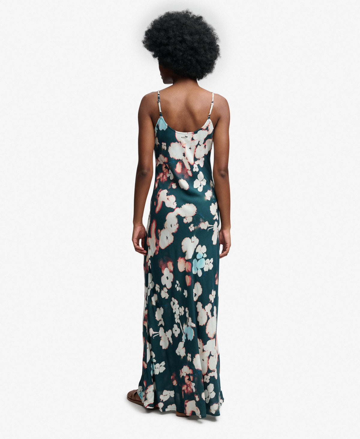 Printed Maxi Slip Dress