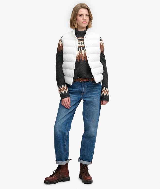 Padded Snap Gilet