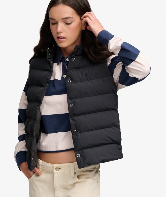 Padded Snap Gilet