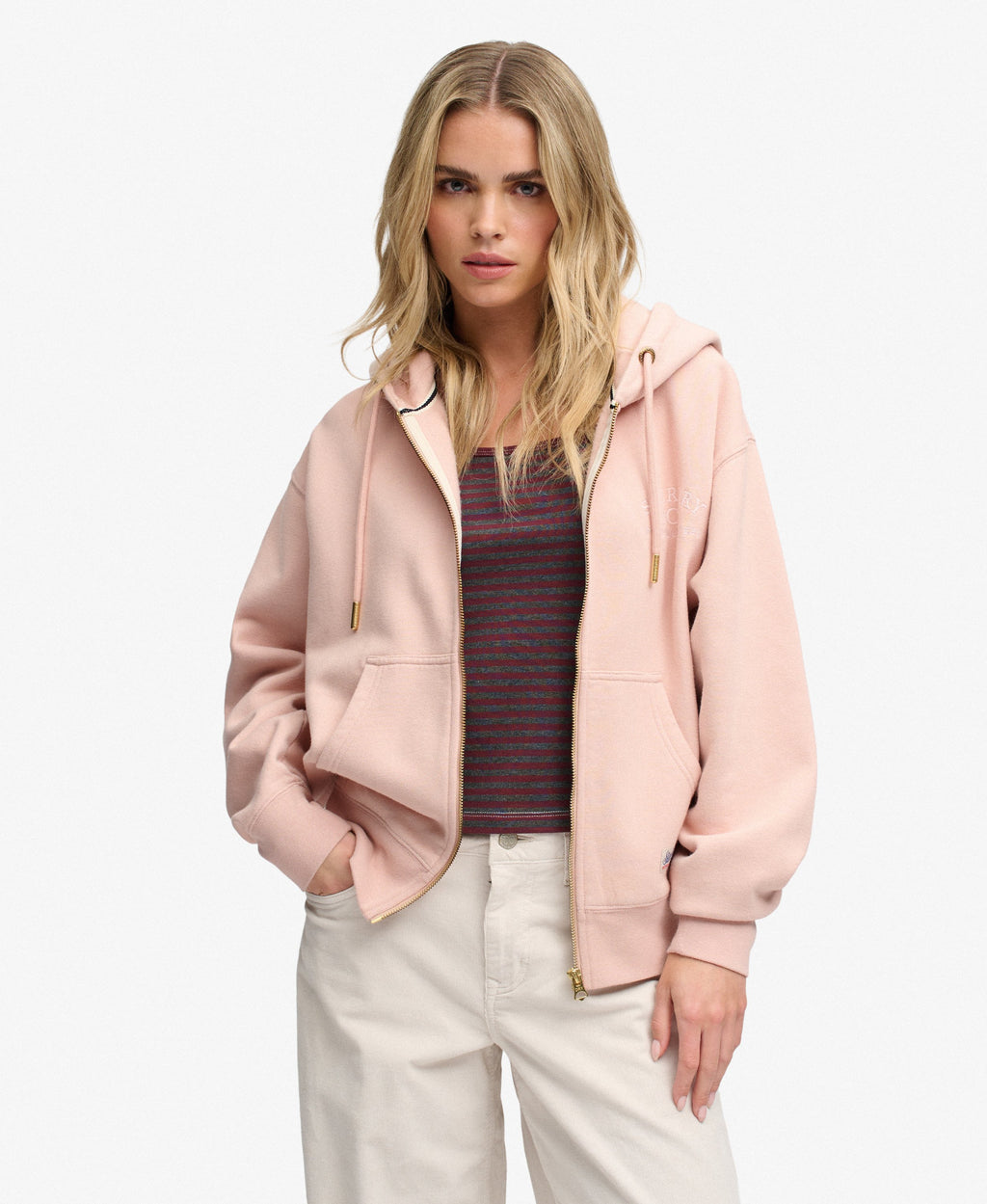 Luxe Casual Zip Hoodie