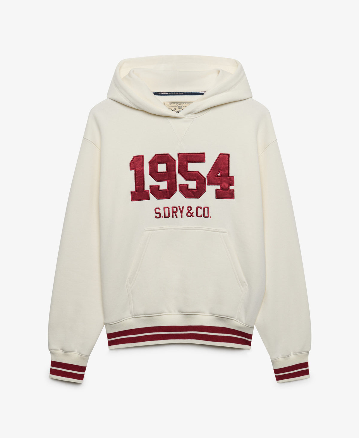 Satin Applique Hoodie