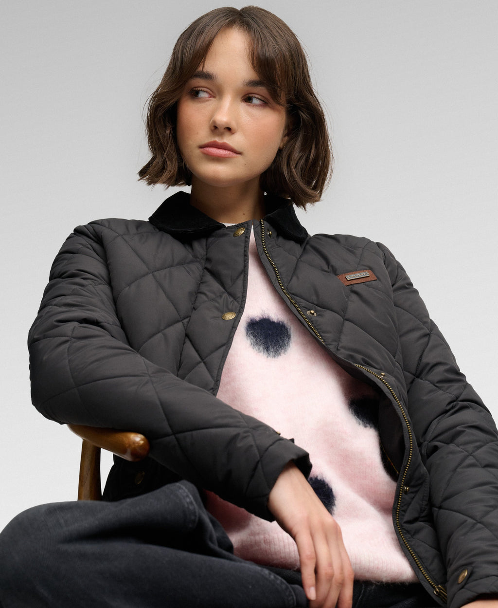 Cord Trimmed Liner Jacket