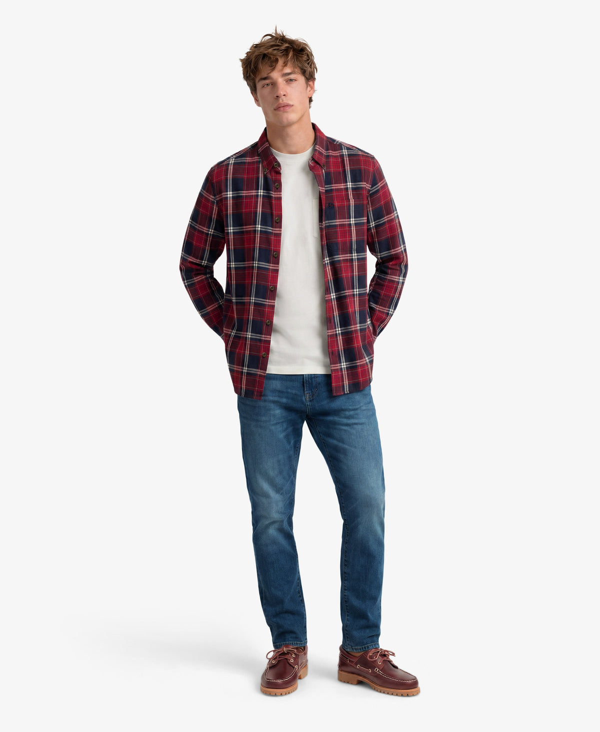 Long Sleeve Cotton Lumberjack Shirt
