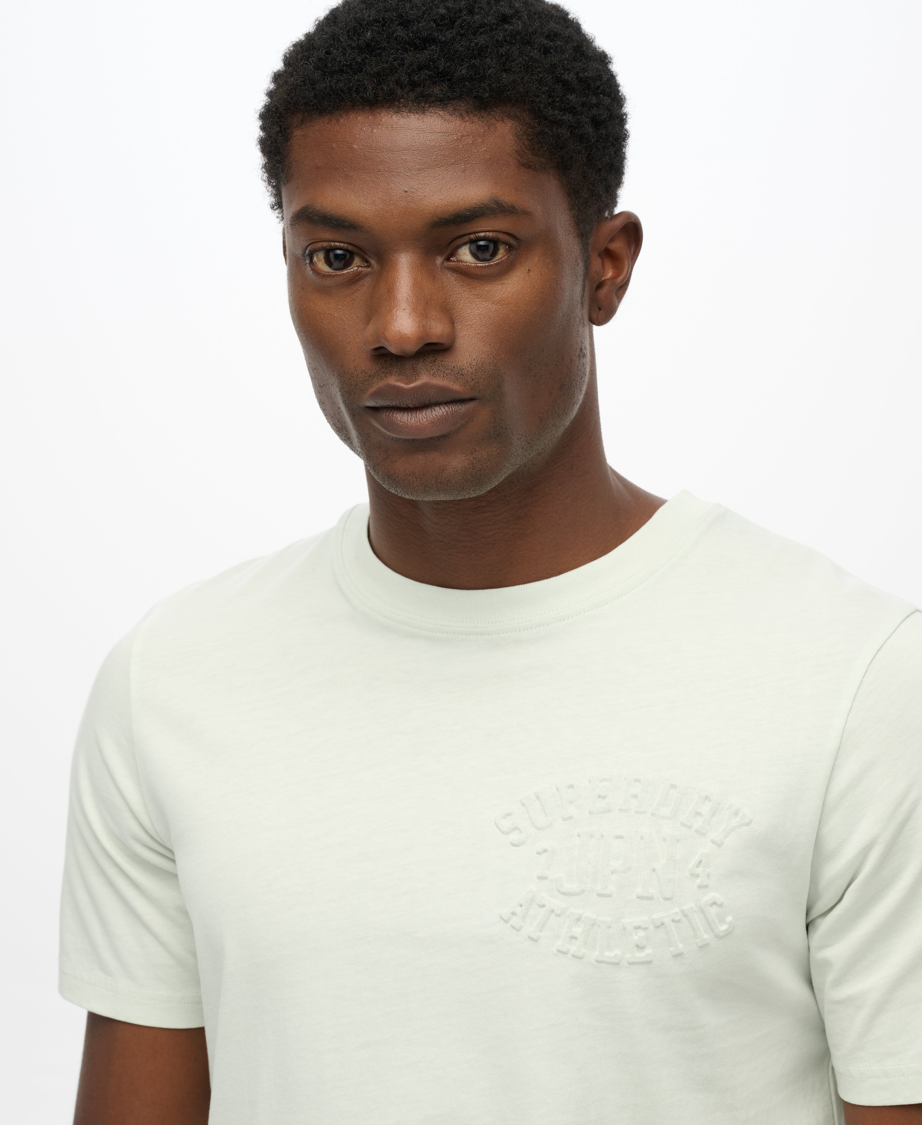 Athletic Embossed Relaxed T-Shirt