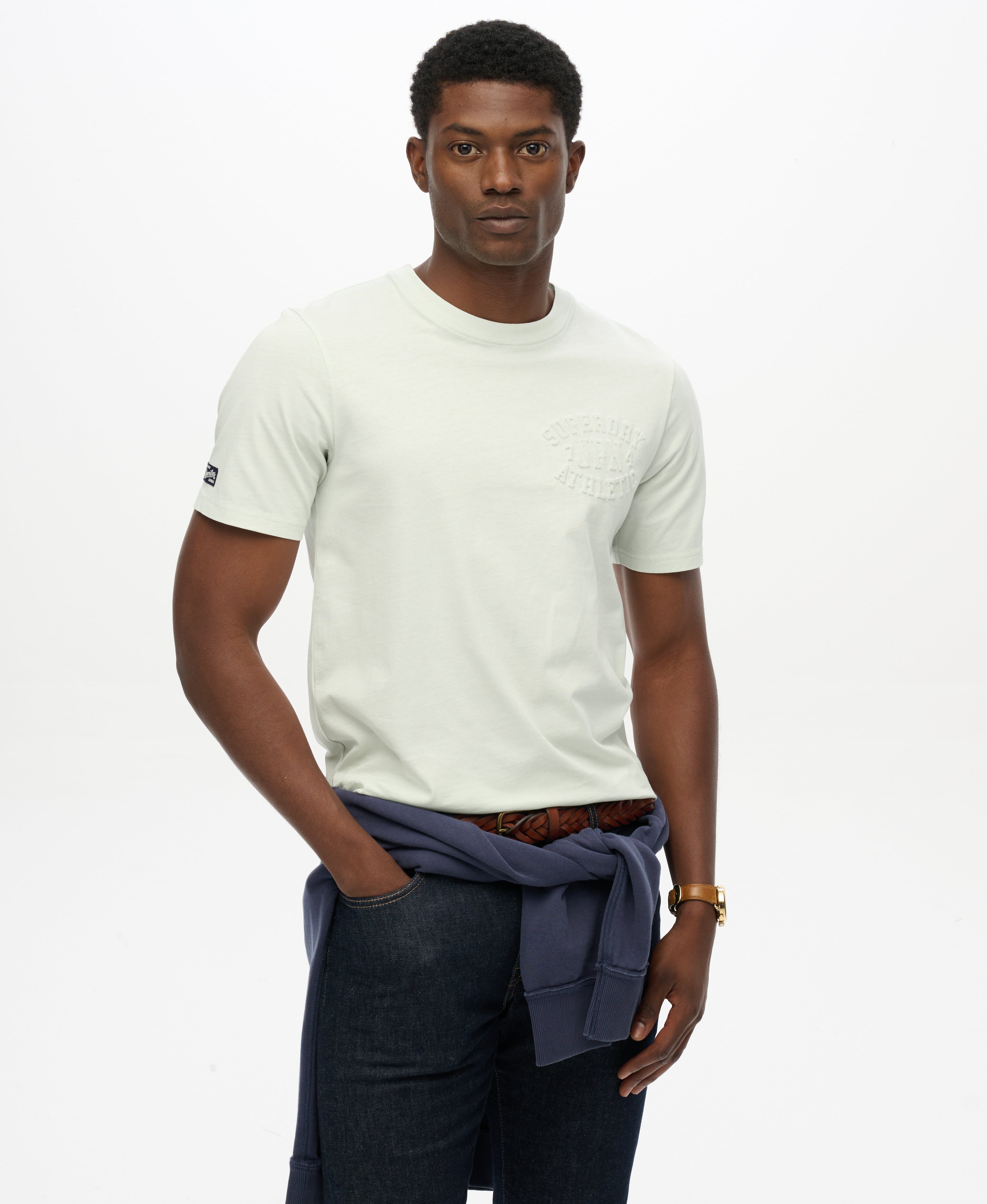 Athletic Embossed Relaxed T-Shirt