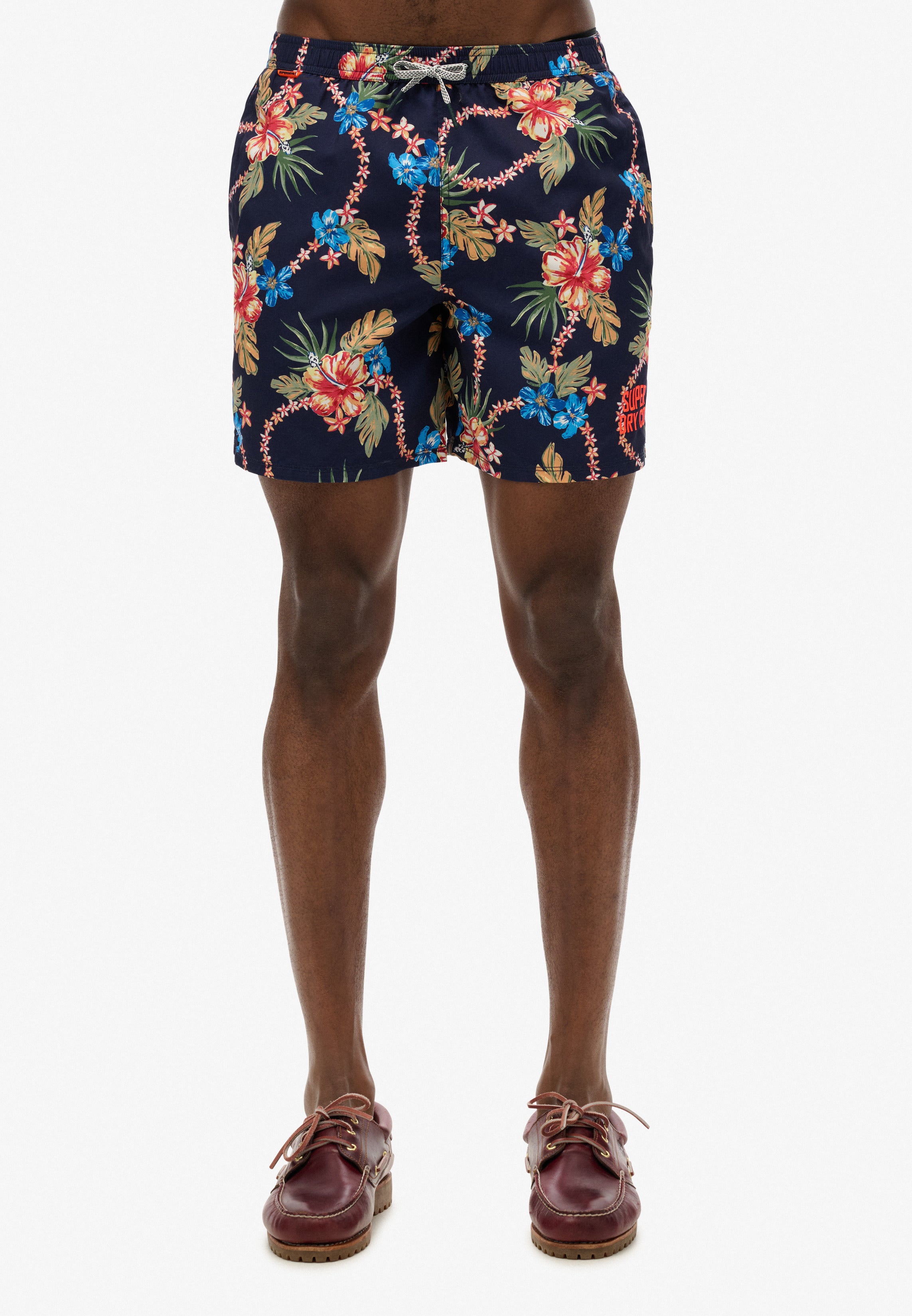 Hawaiian Print 16 Swim Shorts