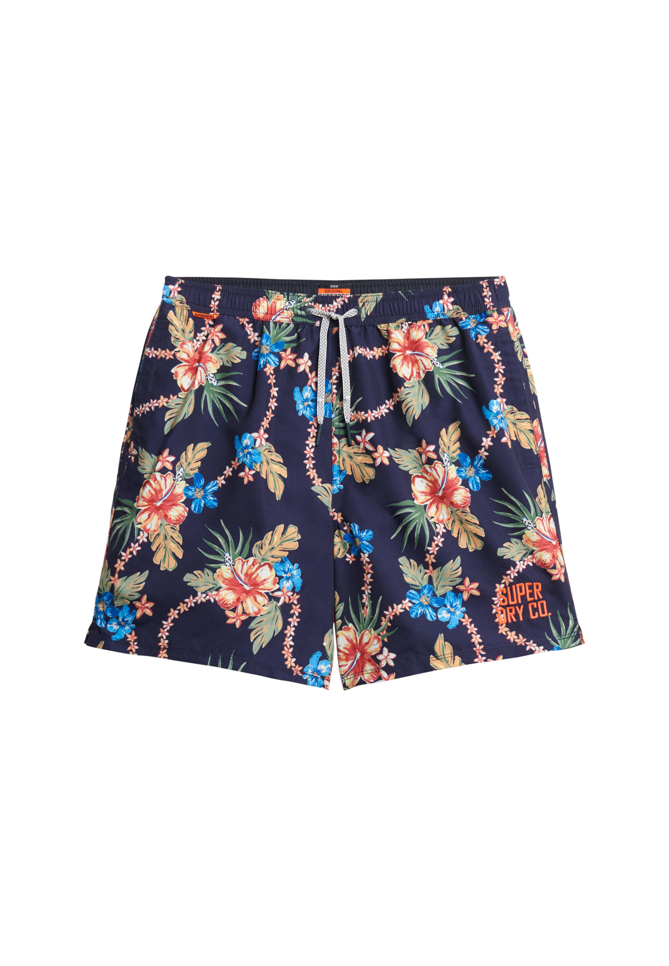 Hawaiian Print 16 Swim Shorts