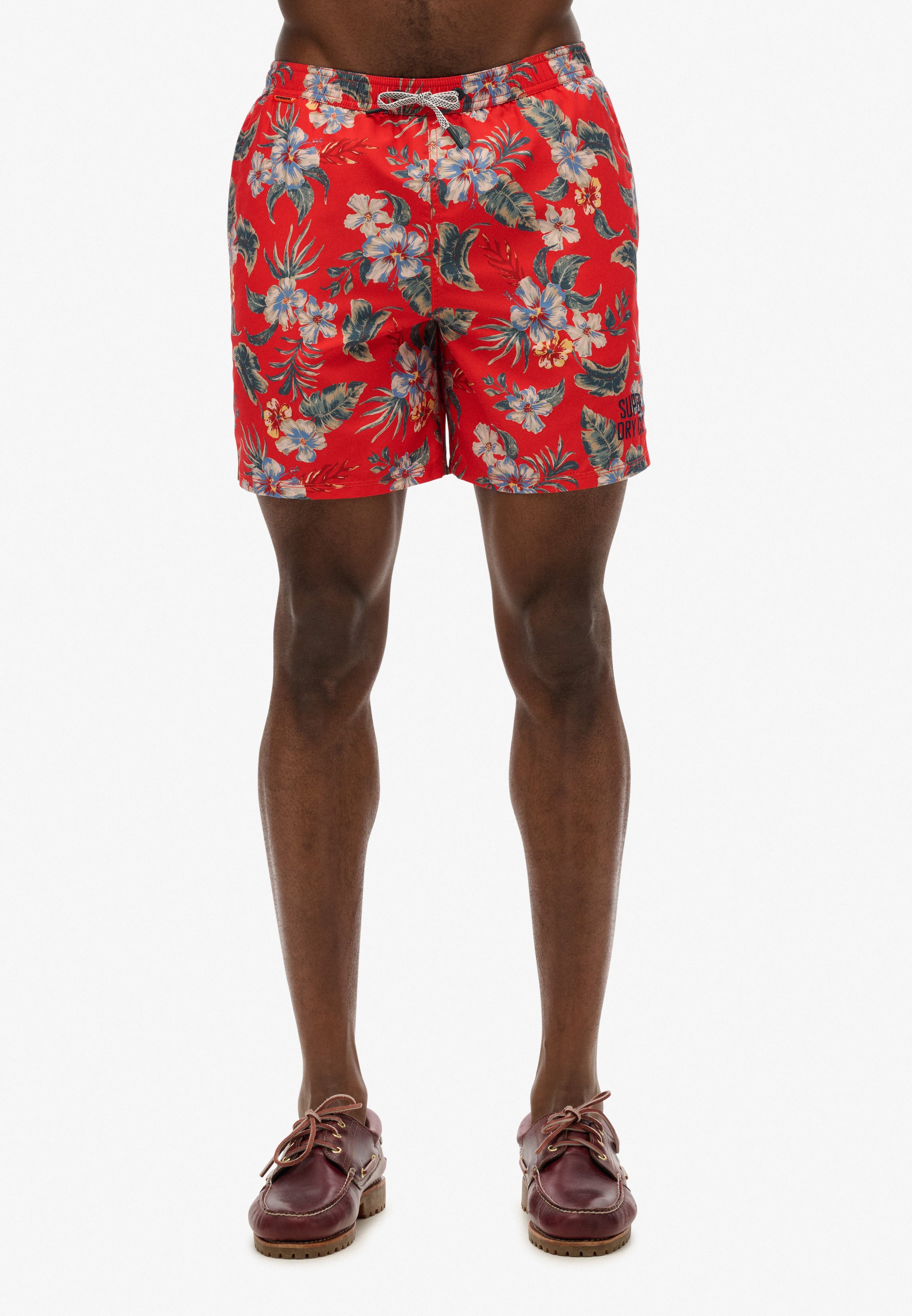 Hawaiian Print 16 Swim Shorts