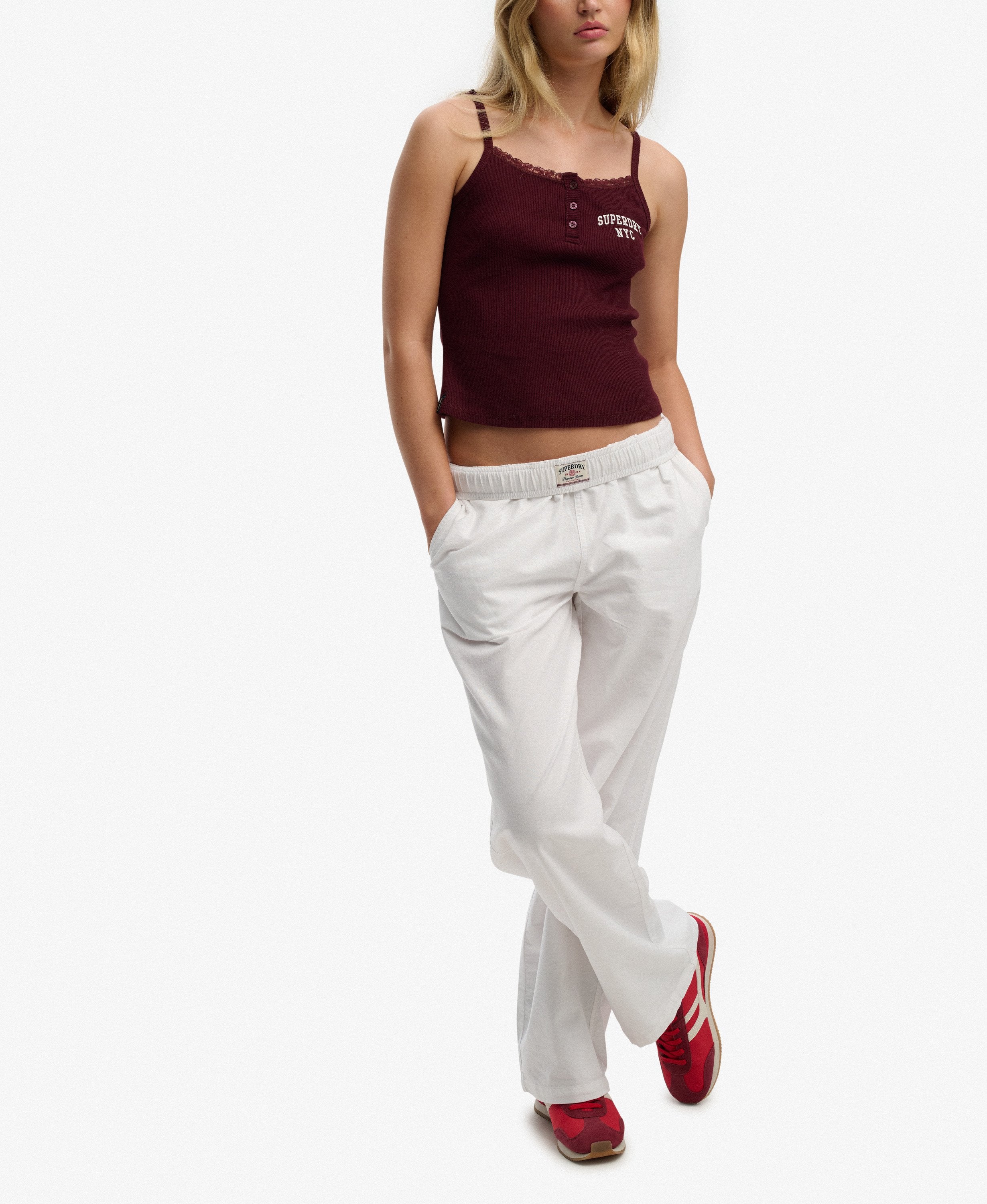 Cotton Elastic Trousers