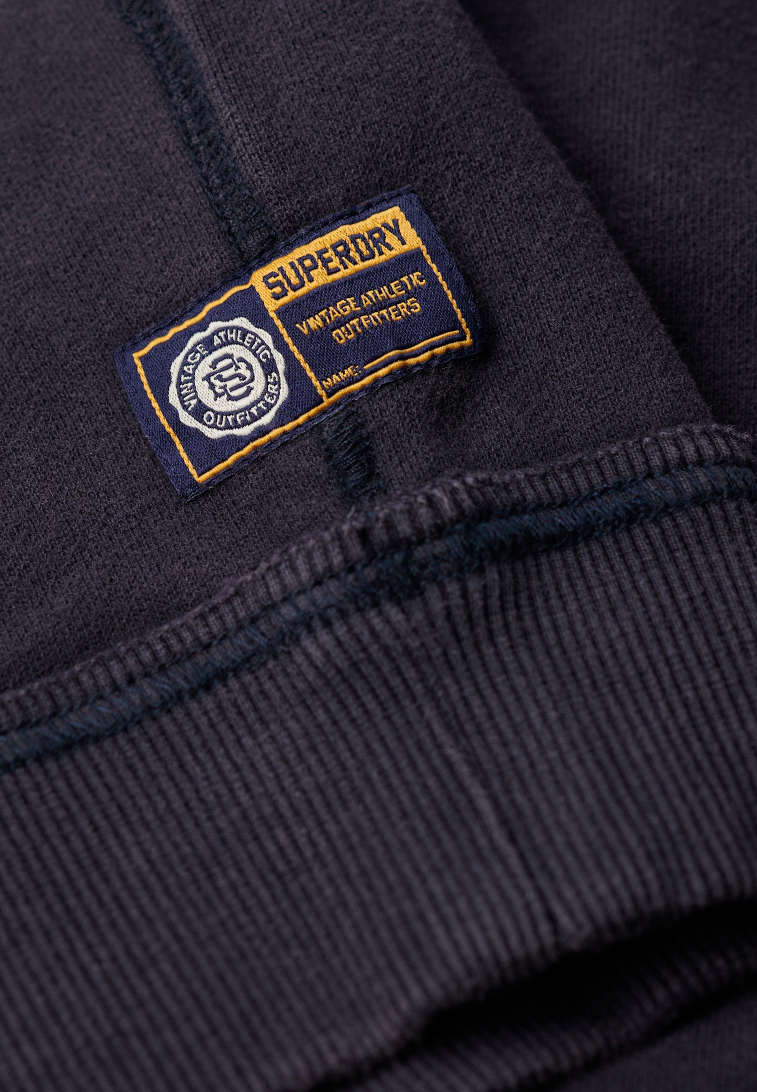 Vintage Athletic Half Button Sweatshirt