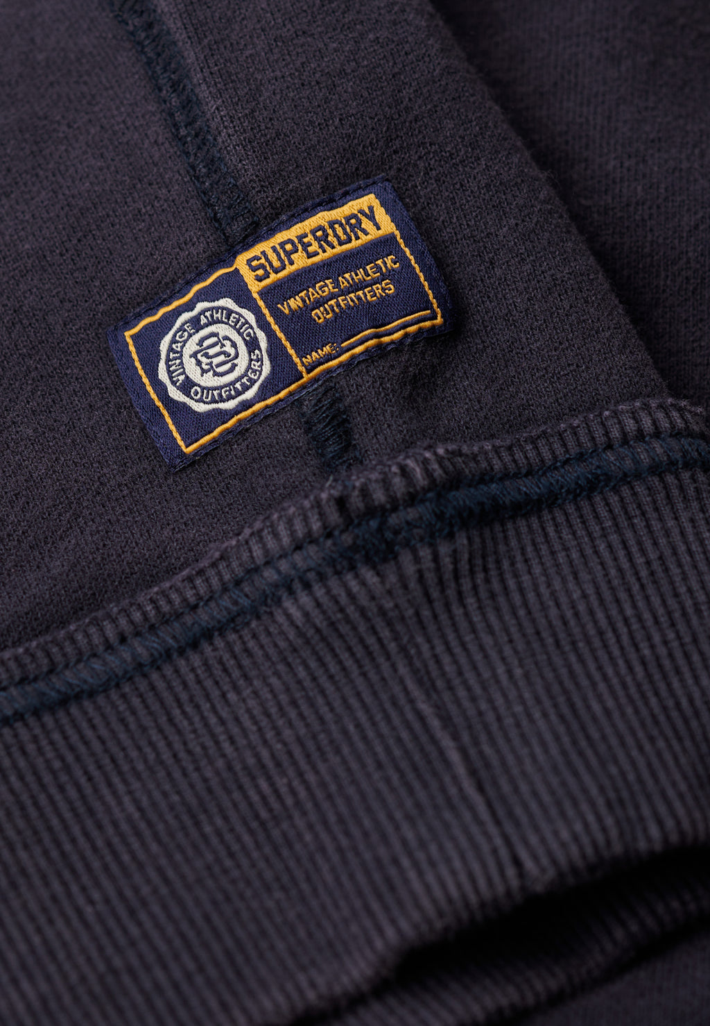 Vintage Athletic Half Button Sweatshirt