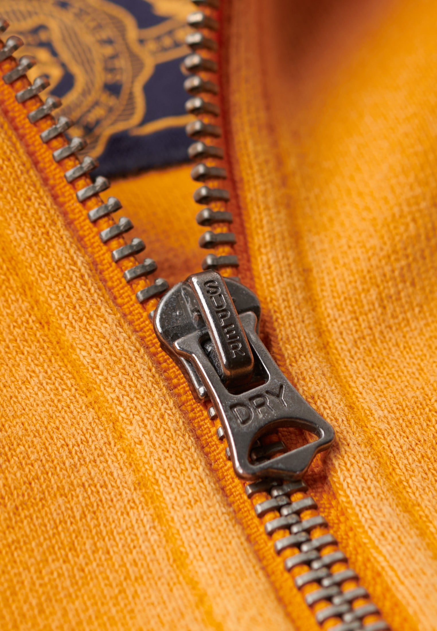 Vintage Athletic Zip Hoodie