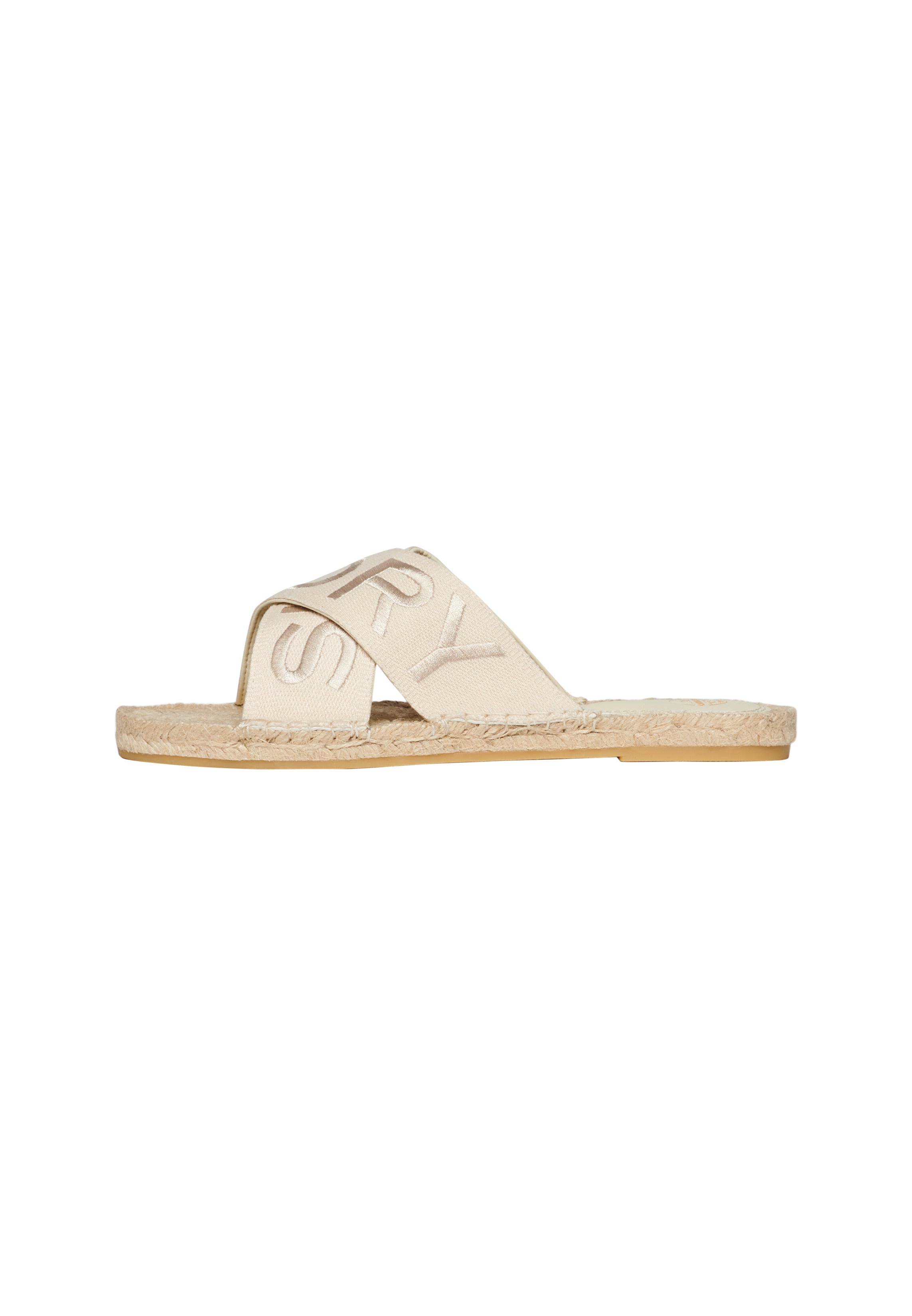 ESPADRILLE CROSS STRAP SLIDE