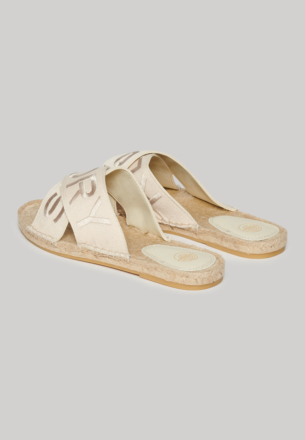 ESPADRILLE CROSS STRAP SLIDE