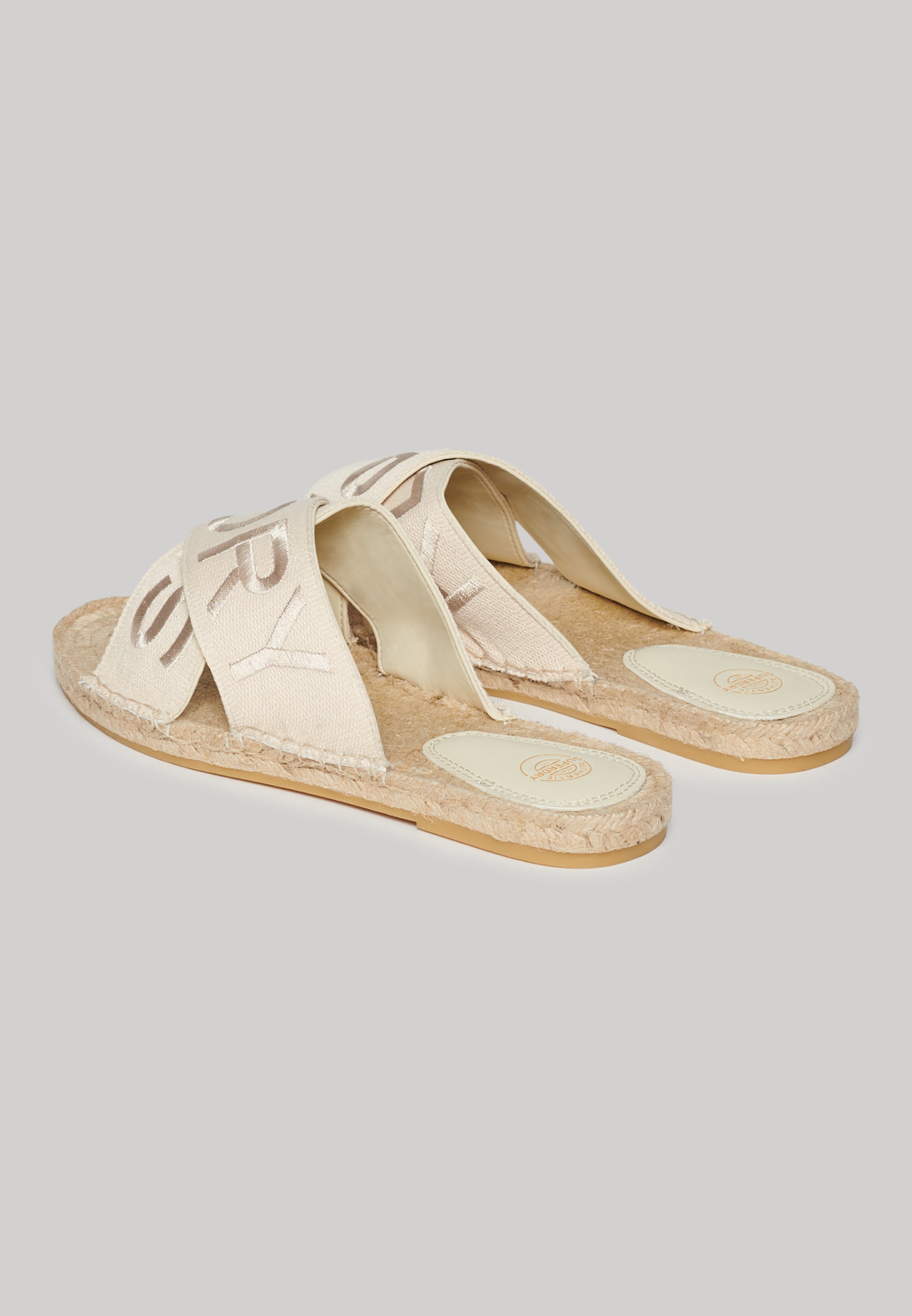 ESPADRILLE CROSS STRAP SLIDE