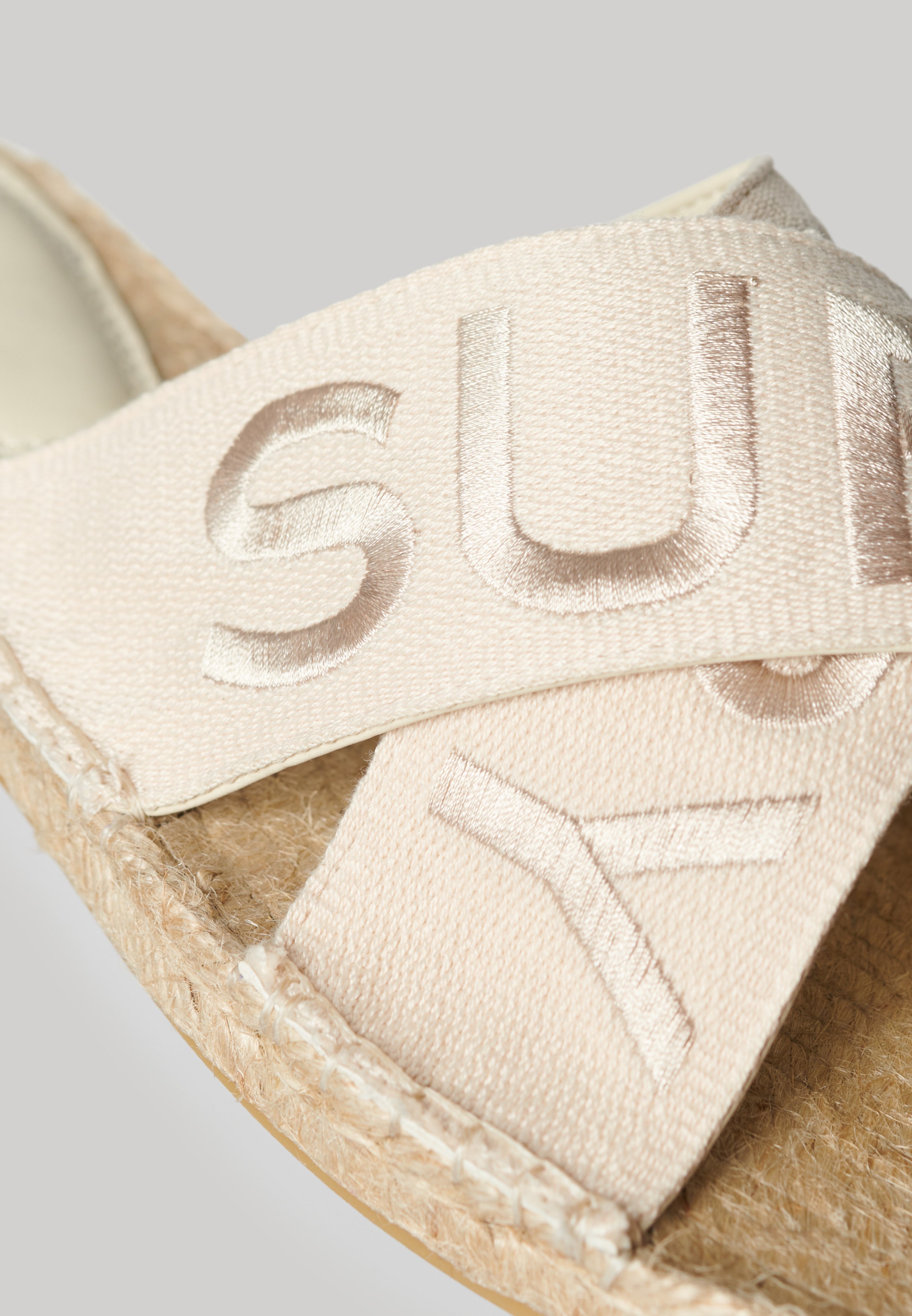 ESPADRILLE CROSS STRAP SLIDE