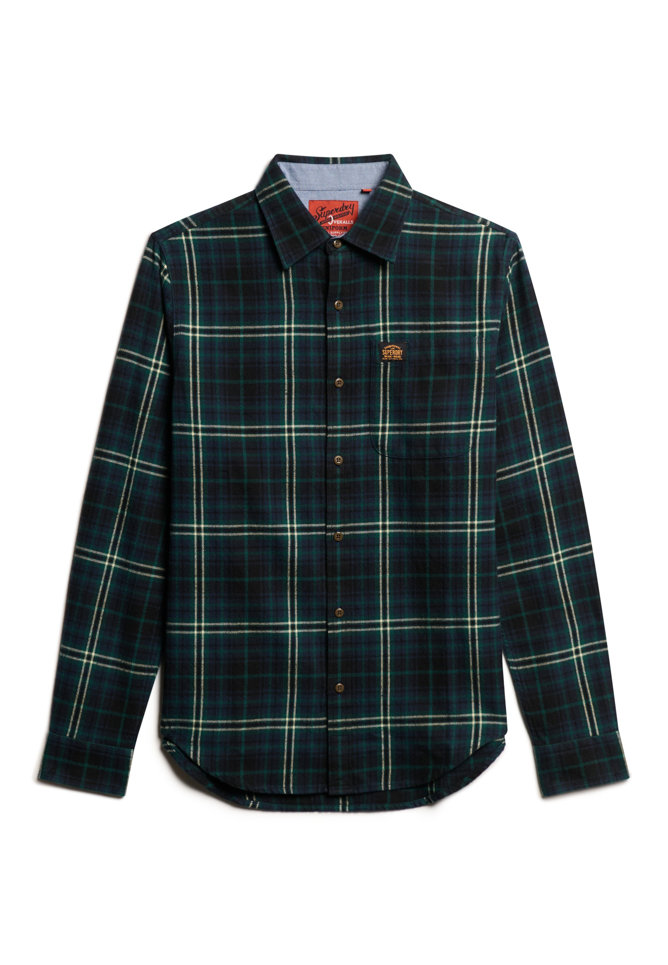 Long Sleeve Cotton Lumberjack Shirt