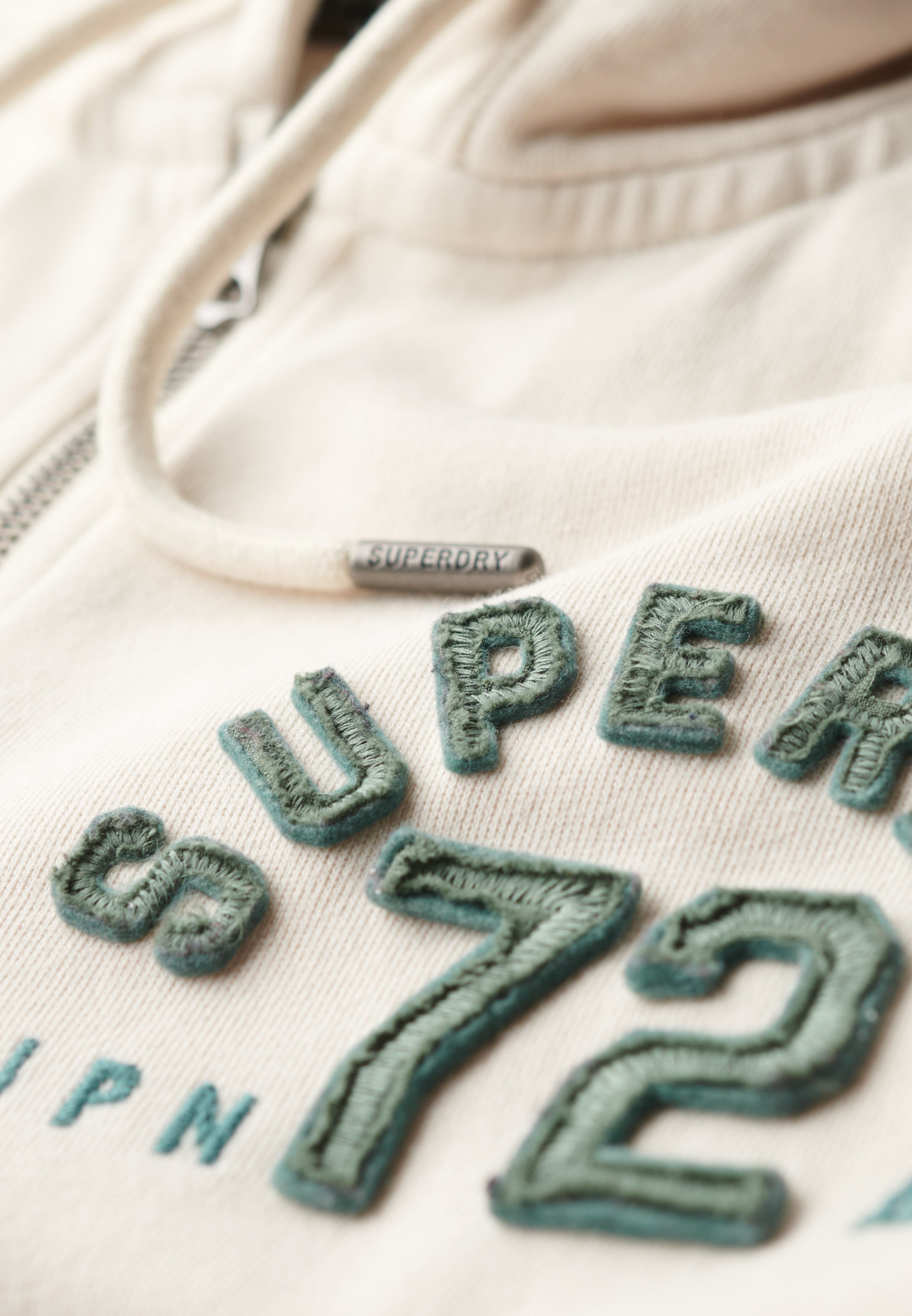 Athletic Essentials Relaxed Crop Zip-hoodie