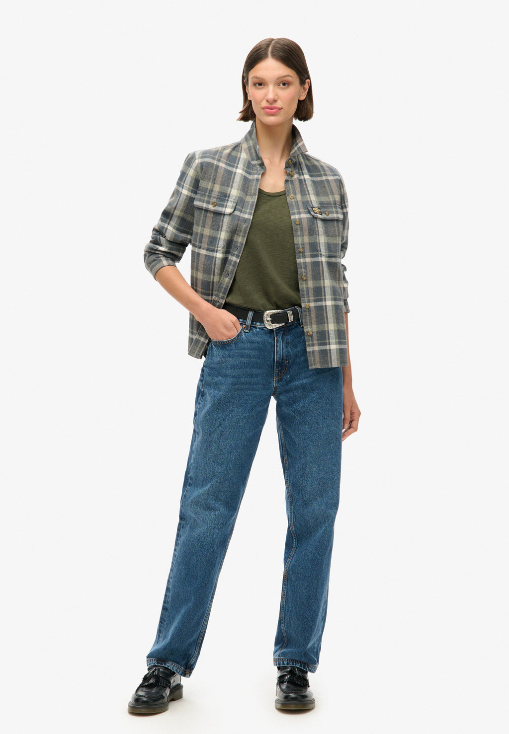تيشيرت ستوديوز بياقة دائرية