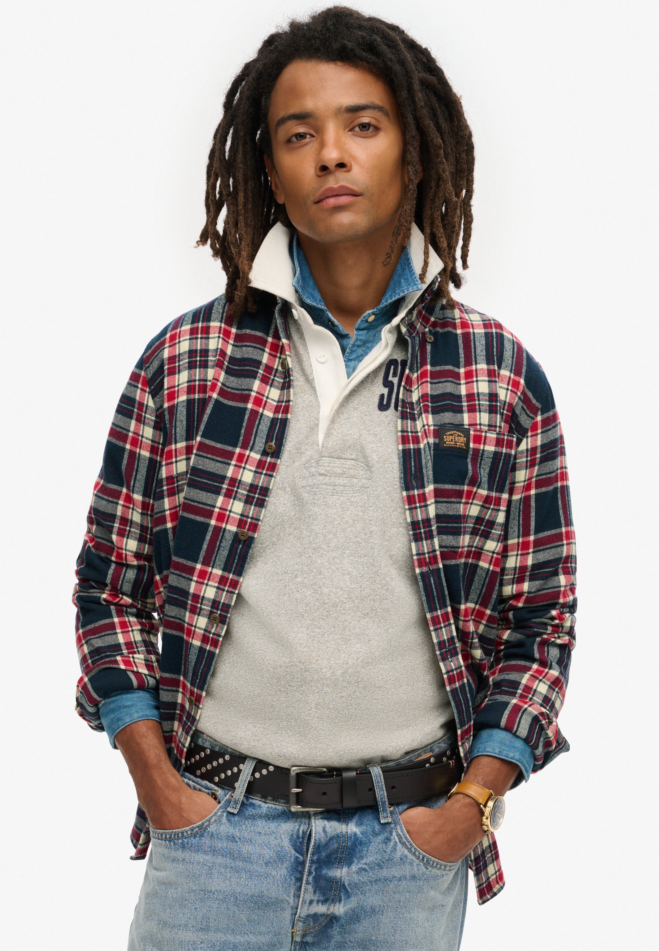 Branded Buckle Goods Belt