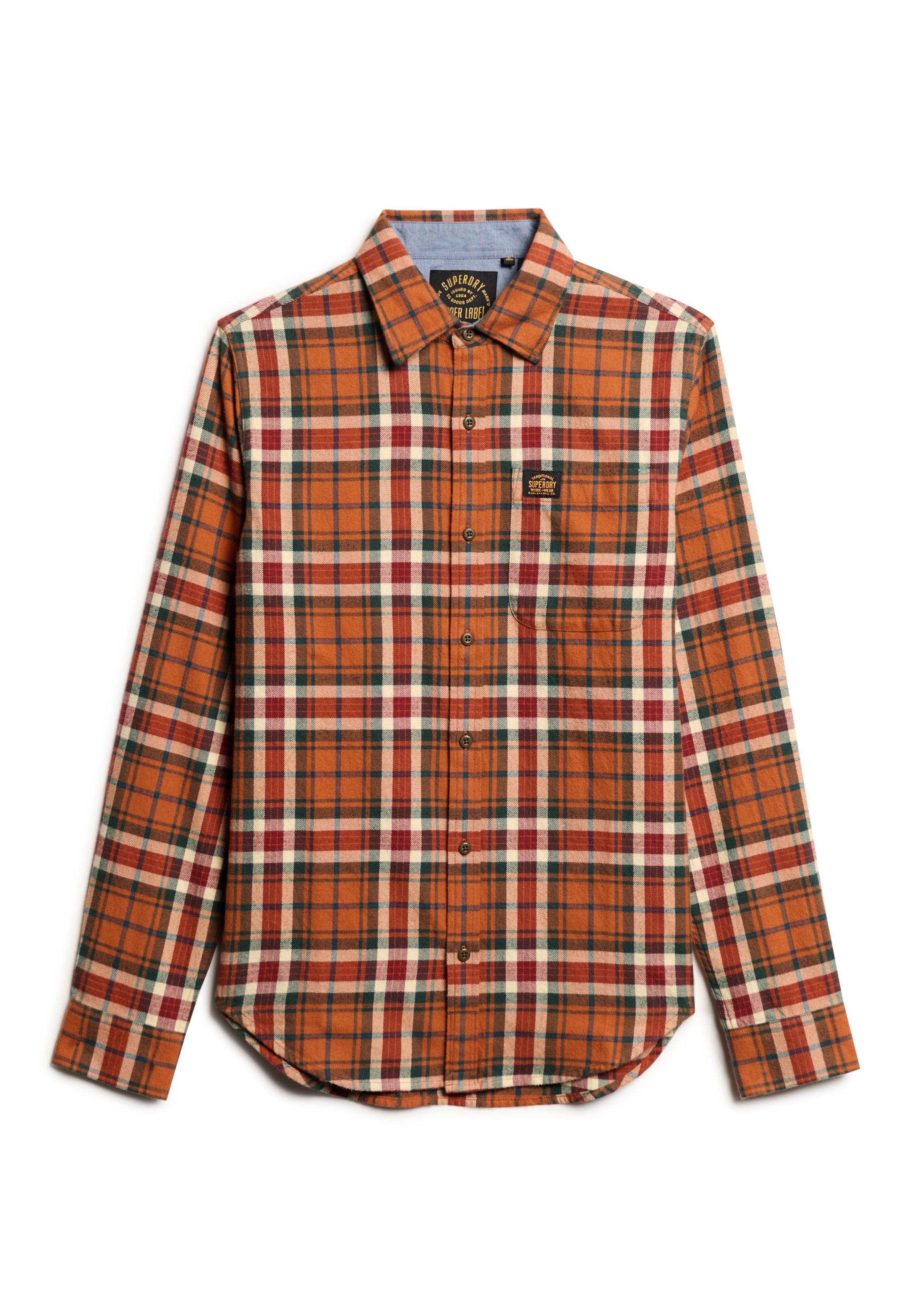 Long Sleeve Cotton Lumberjack Shirt