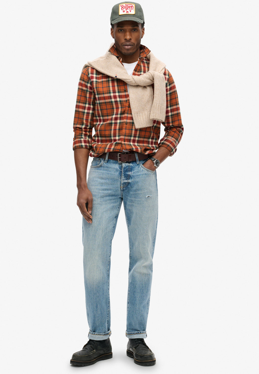 Long Sleeve Cotton Lumberjack Shirt
