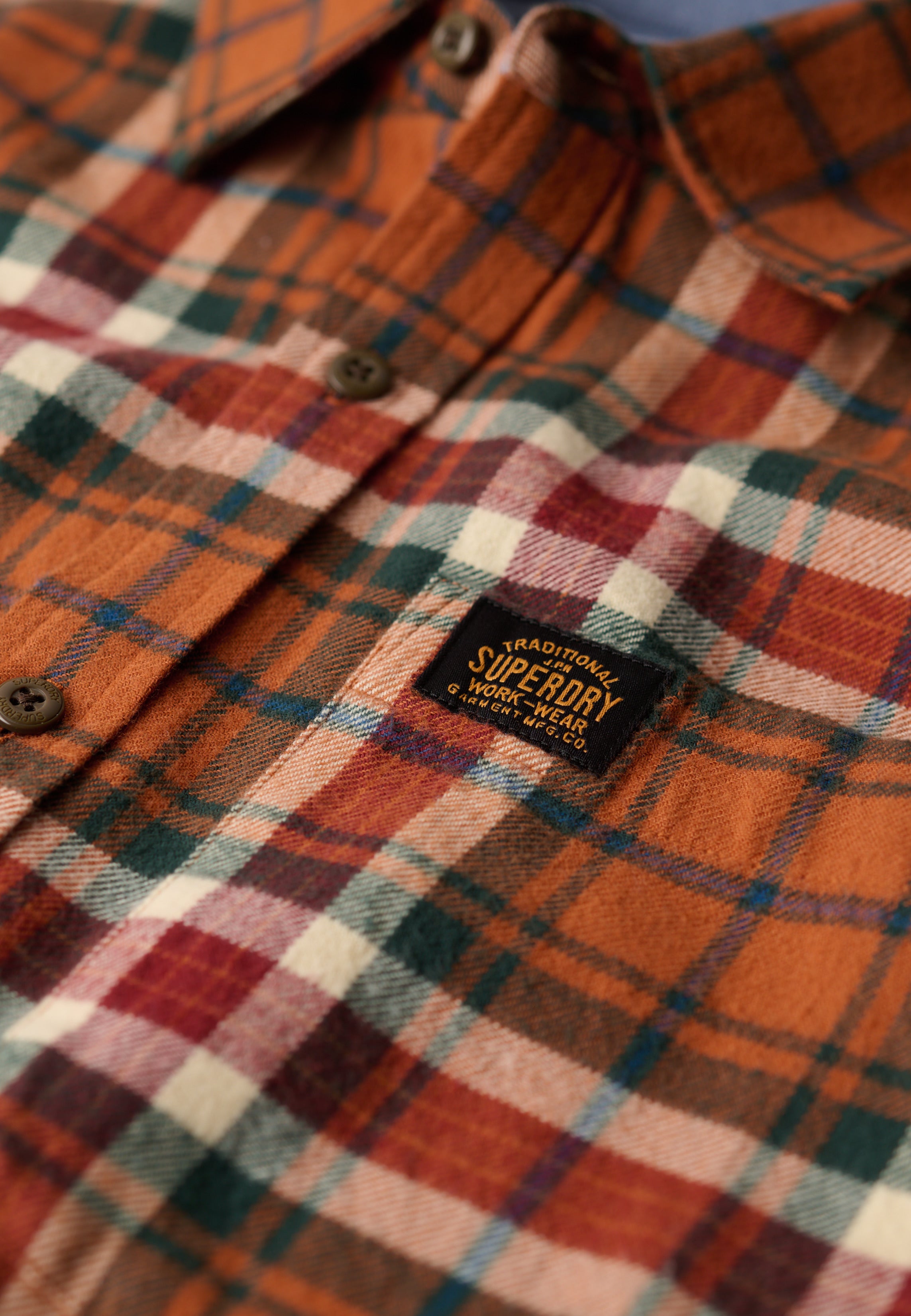Long Sleeve Cotton Lumberjack Shirt