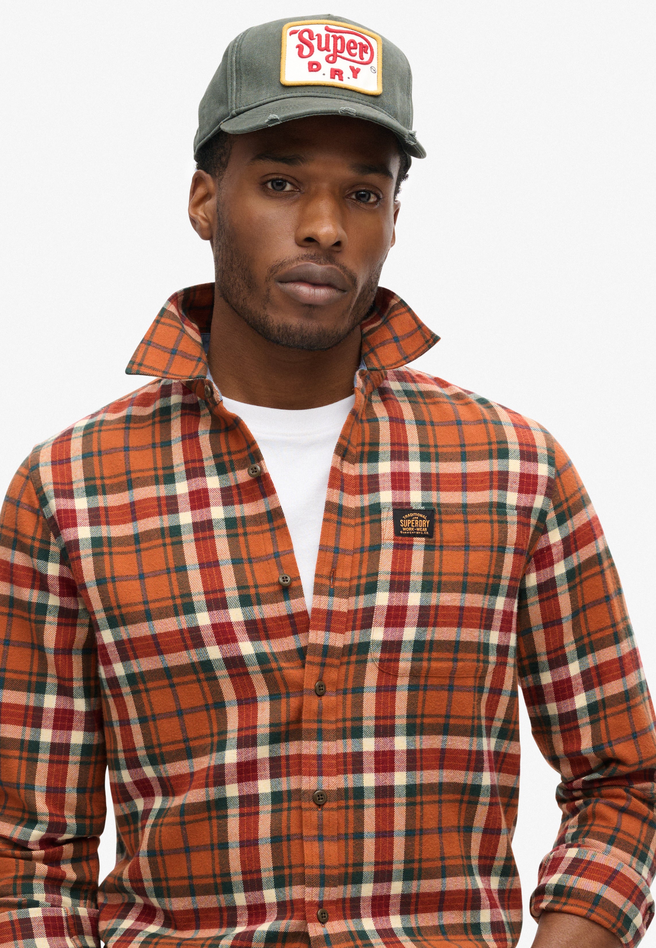 Long Sleeve Cotton Lumberjack Shirt