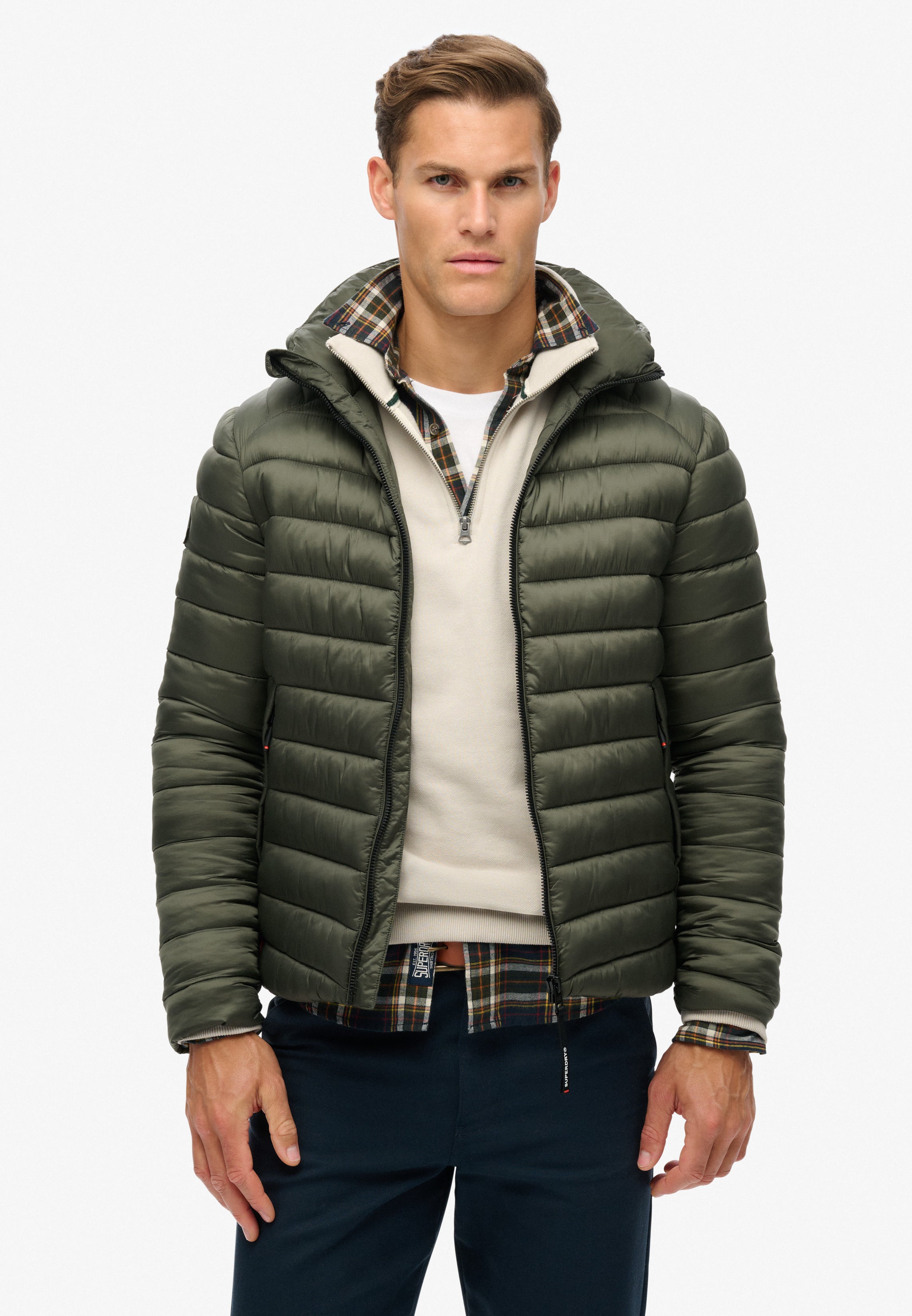 Hooded Fuji Sport Padded Jacket