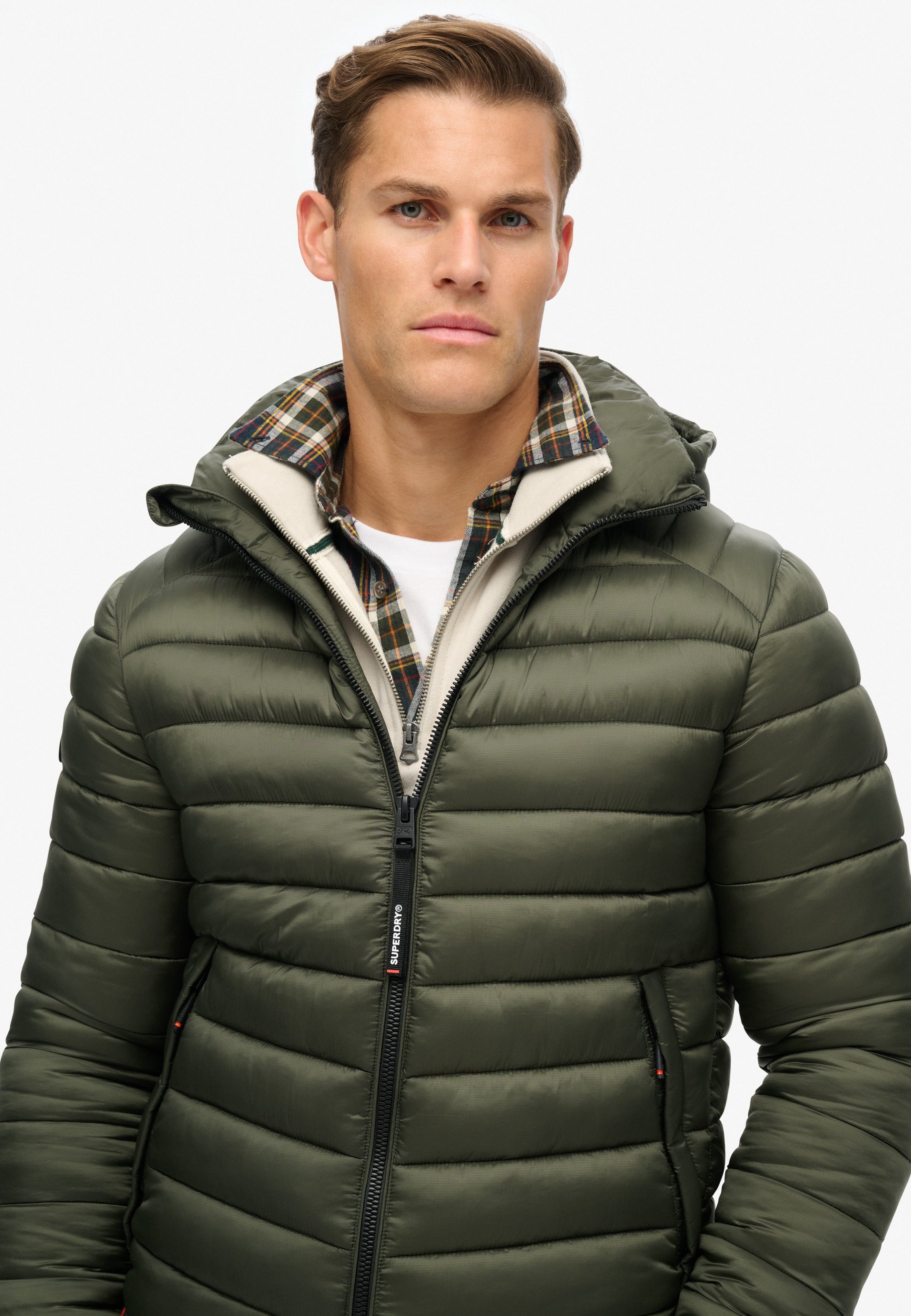 Hooded Fuji Sport Padded Jacket