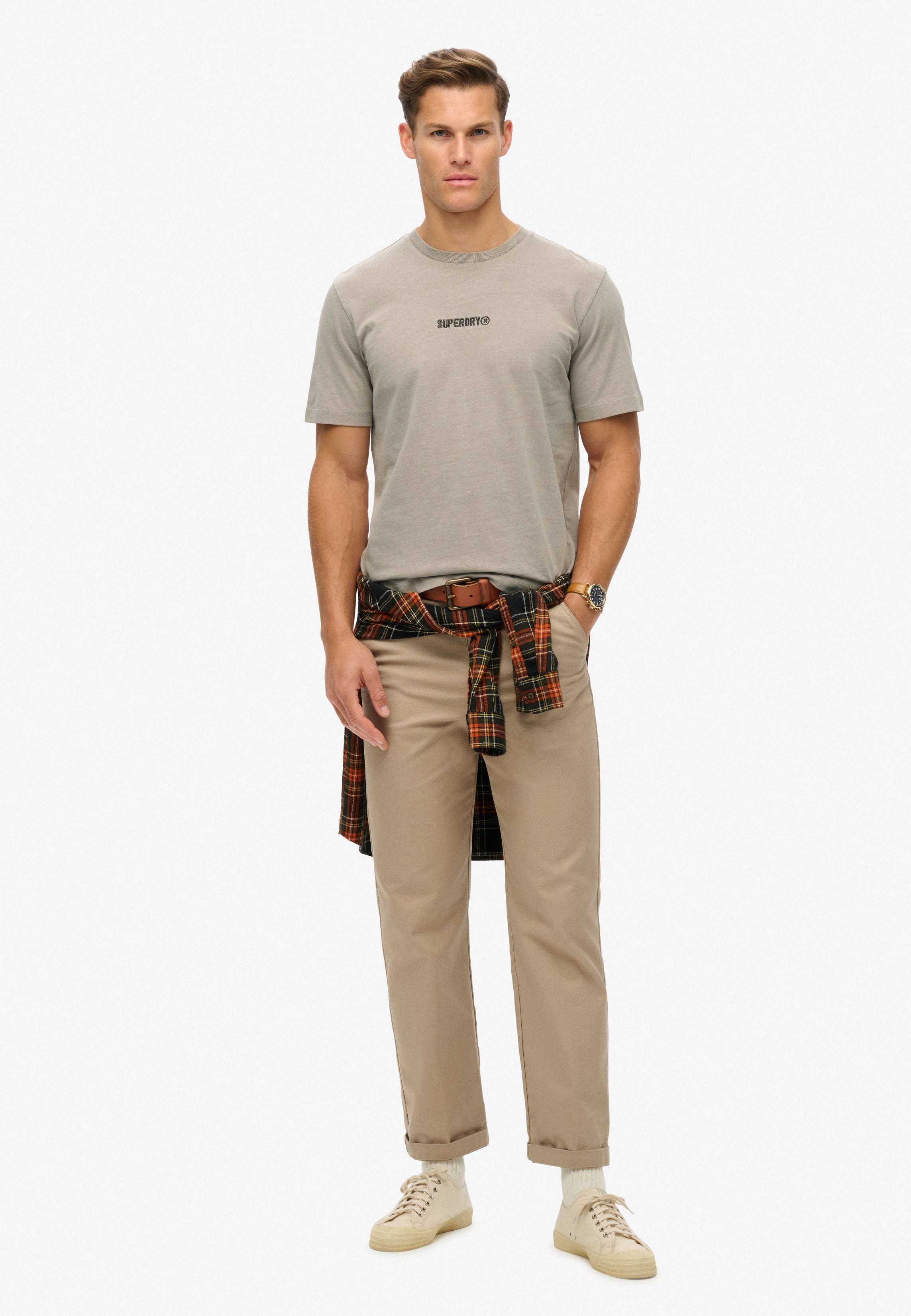 MICRO LOGO GRAPHIC LOOSE T-SHIRT